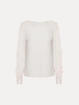 Threadwork Embroidered Blouse