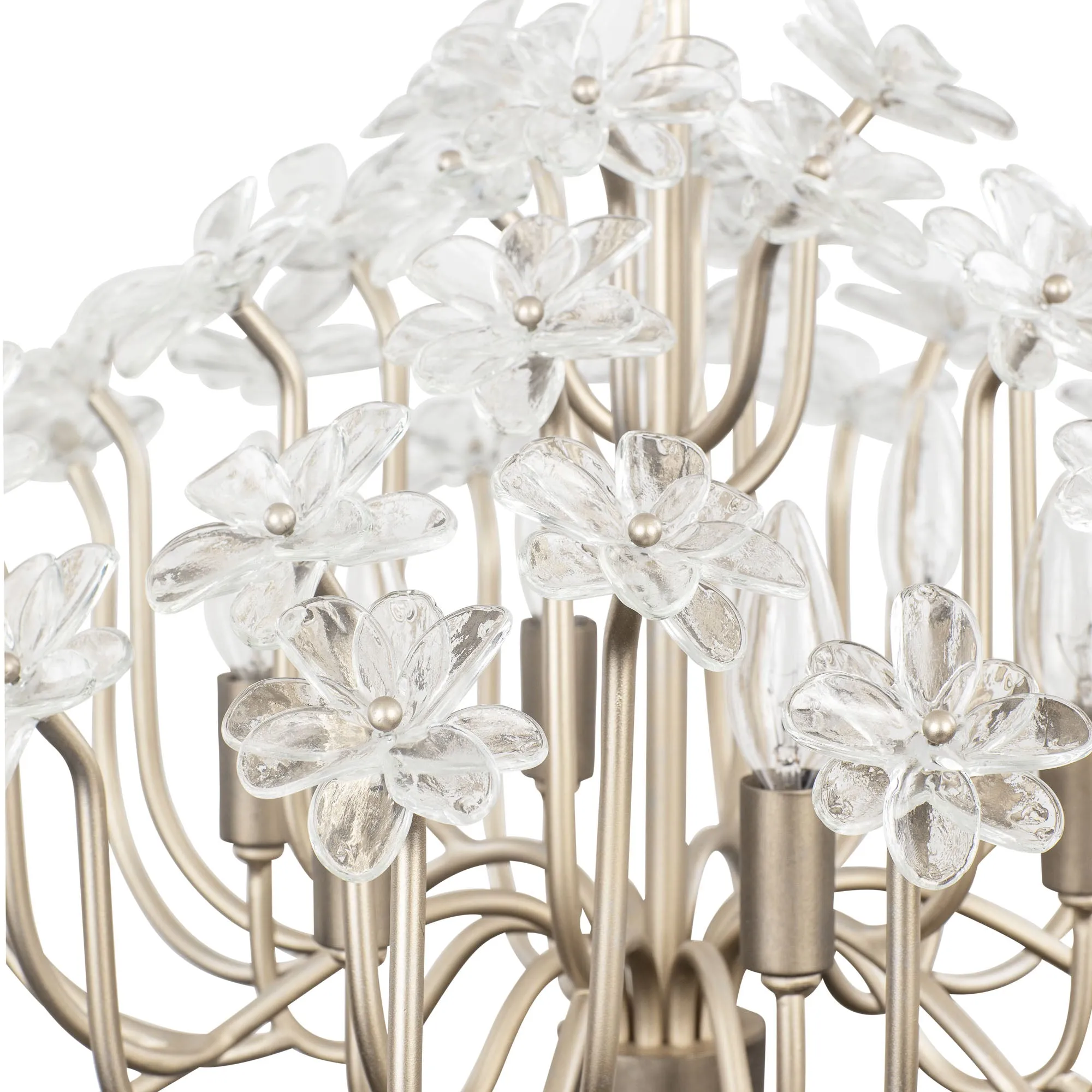 Wildflower 378C06GDAR 6-Light Chandelier - Gold Dust/Artifact