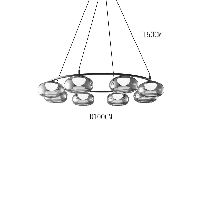WL Modern chandelier hanging light fixture