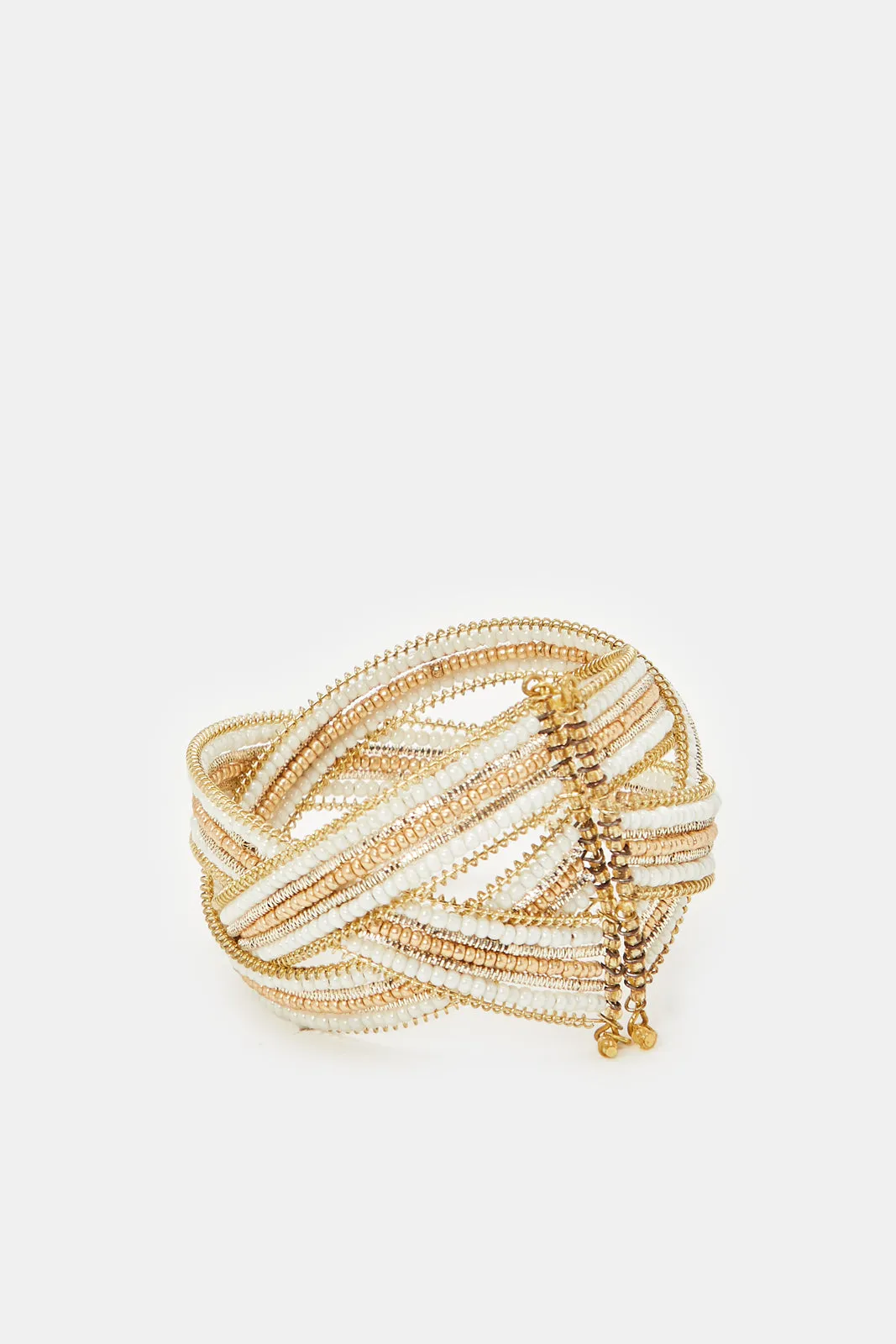 Women Gold Embellished Cuff